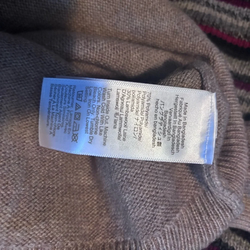 J. Crew Men's Oatmeal Shawl Collar Button Up Sweater XL New w/ Tags